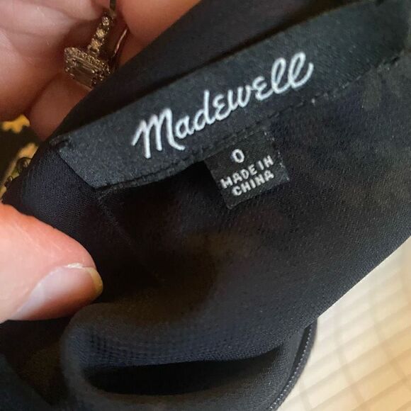 Madewell Peekaboo-Sleeve Midi Dress in Hillside Daisies size - Picture 10 of 10